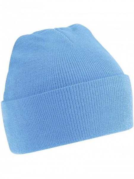 Skullies & Beanies Original cuffed beanie - Sky Blue - CP11JZ9RDK9 $14.23