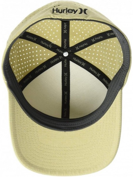 Baseball Caps Men's Phantom Ripstop Curved Bill Baseball Cap - Khaki/Black - C618IRYM9YK $56.70