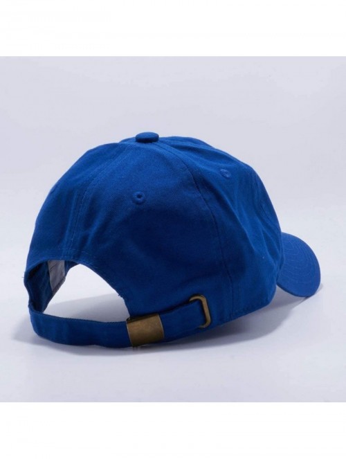 Baseball Caps Cotton Adjustable Baseball Classic Ballcap - Royal(2pcs) - CJ18WSWSXLA $11.88