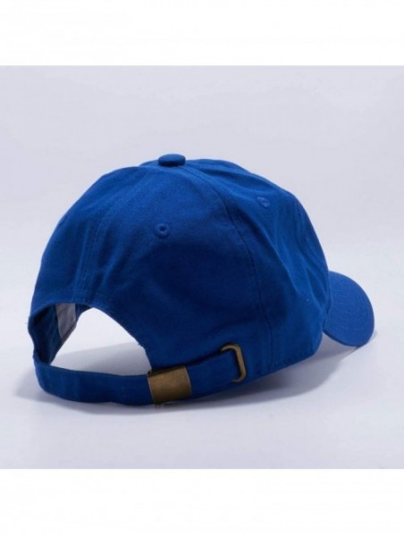 Baseball Caps Cotton Adjustable Baseball Classic Ballcap - Royal(2pcs) - CJ18WSWSXLA $11.88