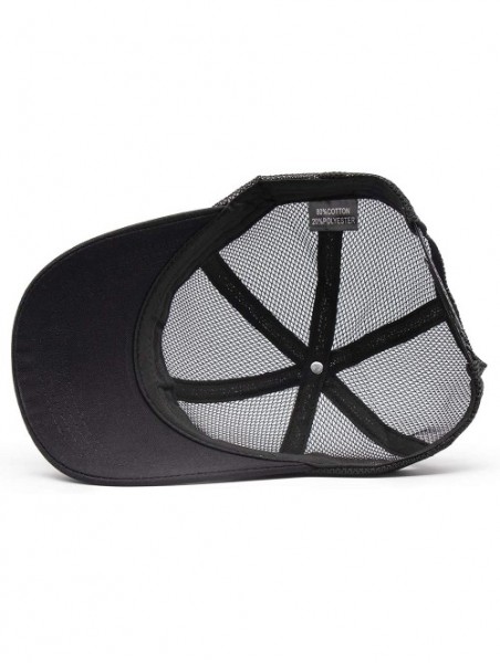 Baseball Caps Men & Women Sport Running Cap Adjustable Athletic Mesh Breathable Baseball Sun Hat - Black - CH18Y8H6XQ7 $14.01