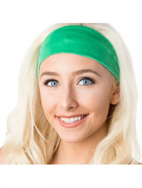 Headbands Irish Green Headband St Patricks Day Accessories Clover Shamrocks Headband Xflex Gift Packs - C8194U00L8A $18.85