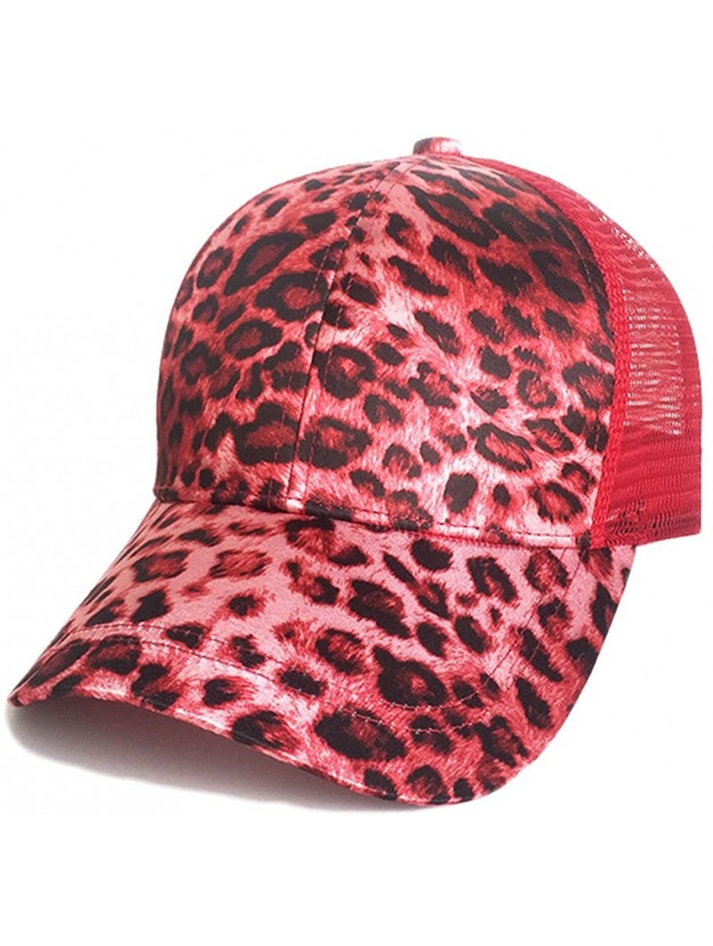 Baseball Caps Women's Mesh Lace Flower Print Sun Hat Floral Trucker Baseball Cap Hat - 5bwh - CM18G4UINMN $13.16