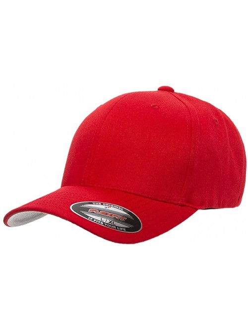 Baseball Caps Custom Hat. Your Company Name Embroidered. Construction Company hat - Red - CJ189H848XS $26.18