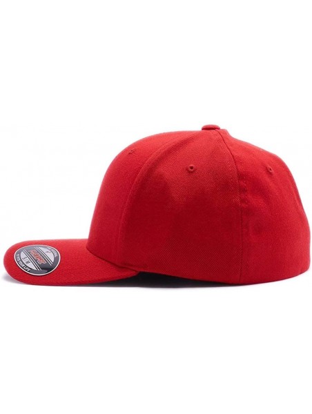 Baseball Caps Custom Hat. Your Company Name Embroidered. Construction Company hat - Red - CJ189H848XS $26.18