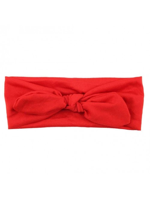 Headbands Elastic Hairband Bandana Headband Decoration - Red - CL18GNL7CL2 $11.98