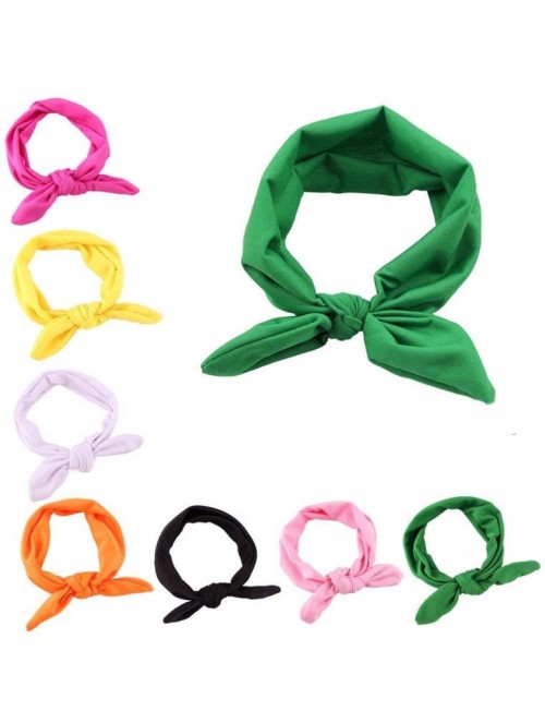 Headbands Elastic Hairband Bandana Headband Decoration - Red - CL18GNL7CL2 $11.98