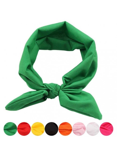 Headbands Elastic Hairband Bandana Headband Decoration - Red - CL18GNL7CL2 $11.98