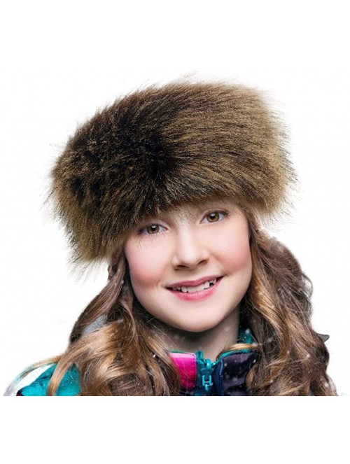 Cold Weather Headbands Faux Fur Headband with Elastic Fluffy Fur Hat Winter Ear Warmer Women Earmuff Ski Cold Weather Caps - ...