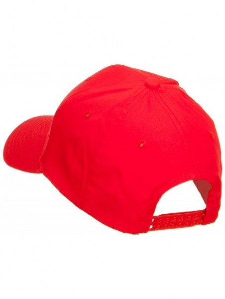 Baseball Caps Captain Embroidered Cap - Red - C711HVO0LYZ $25.13