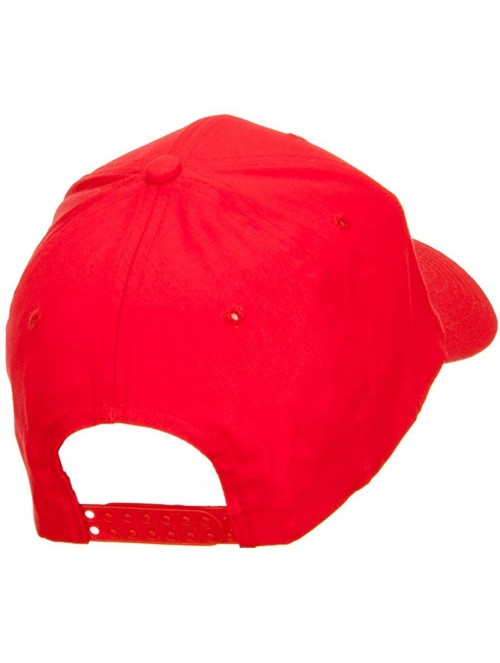 Baseball Caps Captain Embroidered Cap - Red - C711HVO0LYZ $25.13