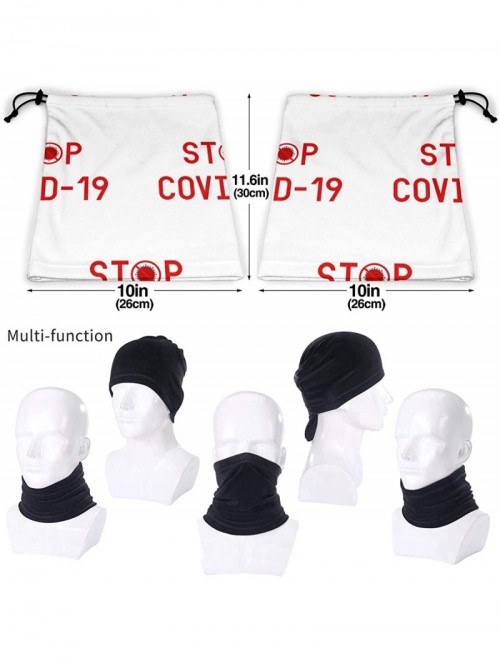 Balaclavas Coro navirus Seamless Outdoor Bandana Balaclava - Style-6 - CV198Q6ICDA $13.90