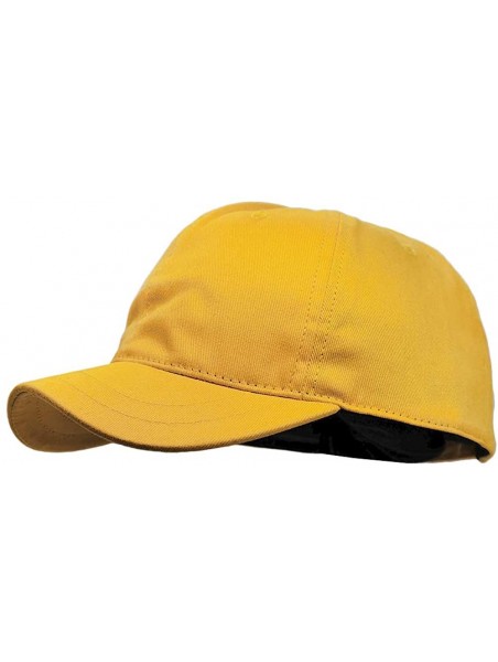 Baseball Caps Short Bill Baseball Cap Plain Hiphop Dad Hat Cooling Trucker Hat - Rd02-yellow - CU196R8IA2X $17.87