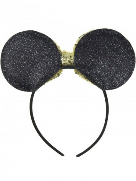 Headbands Mickey Ears Headbands Sequin Hair Band Accessories for Women Girls Cosplay Party - CW1922SKR5Z $15.71