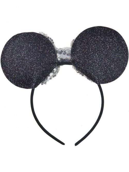 Headbands Mickey Ears Headbands Sequin Hair Band Accessories for Women Girls Cosplay Party - CW1922SKR5Z $15.71