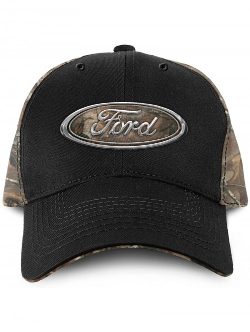 Baseball Caps Ford Chrome Logo Hat - Multicolor - C512B6Y5VBD $32.62