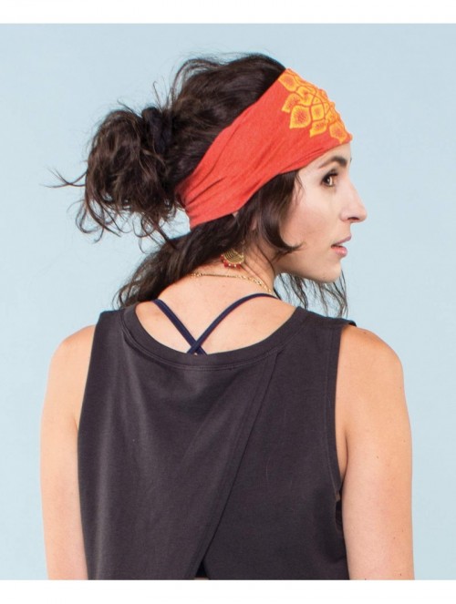 Headbands Soul Flower Womens Salutation Headband - CG18KNMG6O7 $17.95