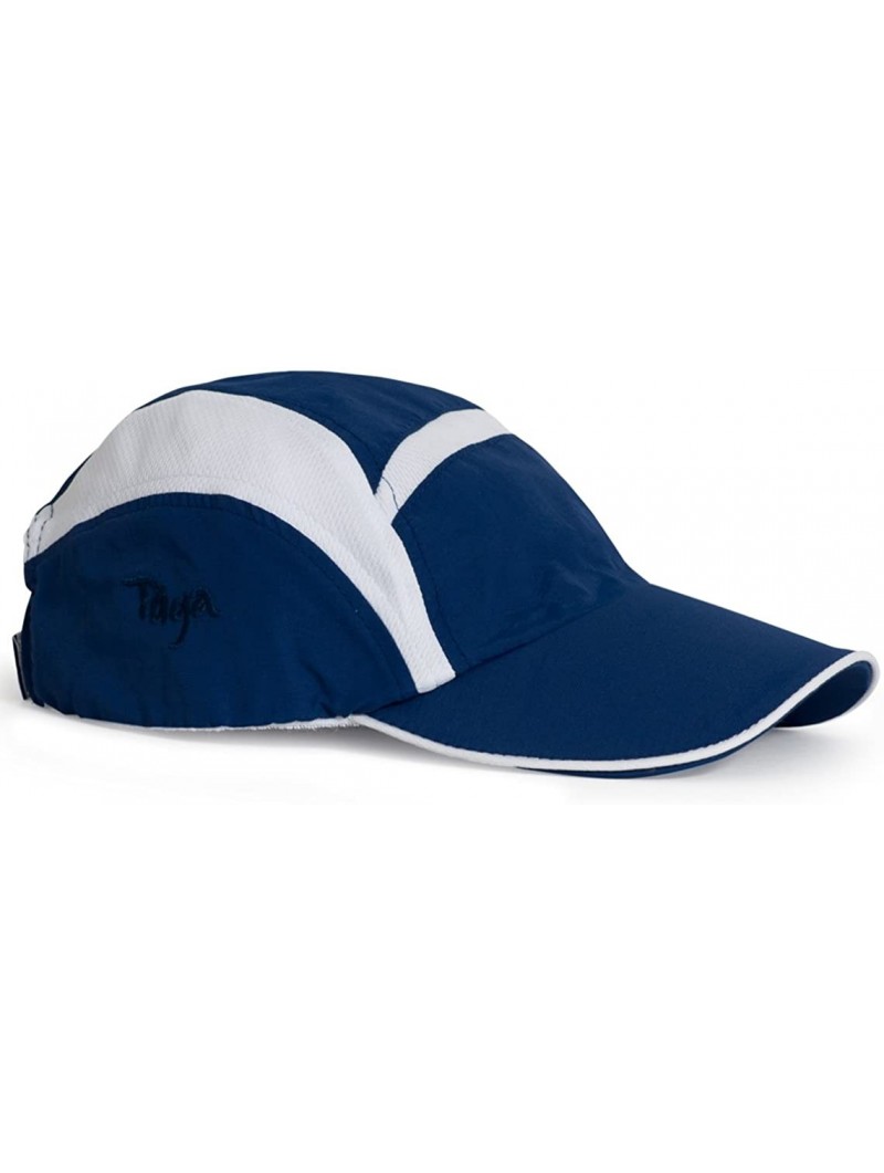 Baseball Caps Adult Unisex Runners Sports Cap - UPF 50+ Sun Protection (New Sizing) - Navy - CU11ZUGOUW5 $19.91