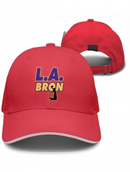 Skullies & Beanies labron-Gold-Crown Mens Womens Breathable Baseball Hats - Purple Yellow L.a.bron_violent-1 - C318GL3XHY7 $2...