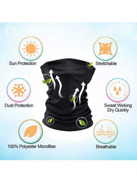 Balaclavas Sun UV Neck Gaiter Face Scarf Balaclava Mouth Bandanas for Men Women for Sports - Pack 2_mesh_white - C21999GEKWY ...