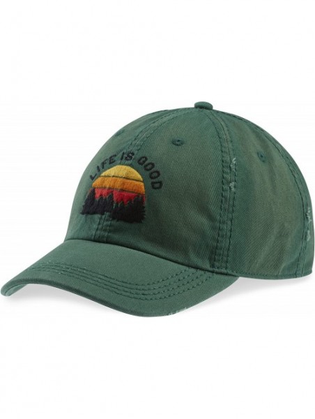 Baseball Caps Unisex-Adult Sunwashed Chill Cap - Forest Green - C3188TYZNDT $24.87