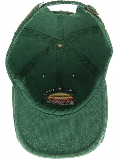 Baseball Caps Unisex-Adult Sunwashed Chill Cap - Forest Green - C3188TYZNDT $24.87