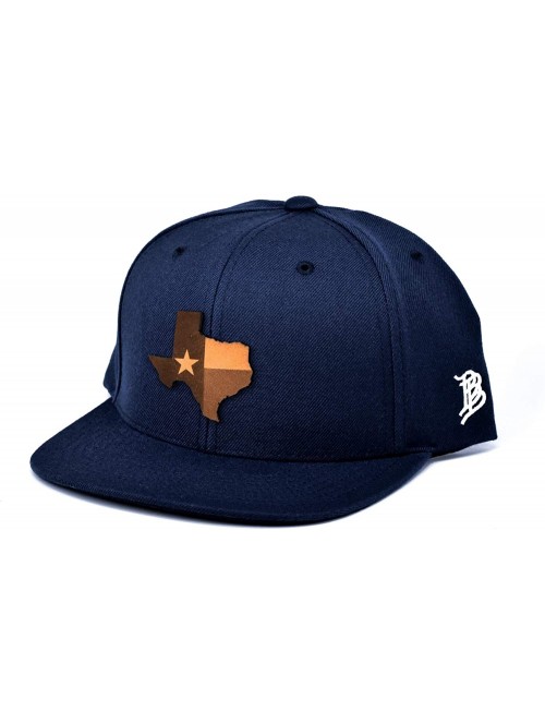 Baseball Caps Texas 'The 28' Leather Patch Snapback - Heather/Black - CV18IGR2GC7 $30.50