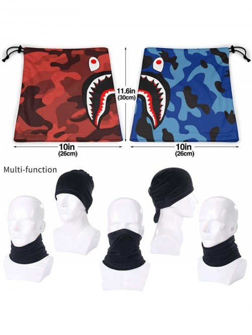 Balaclavas Scarf Face Mask Bandanas Balaclava Face Covering Neck Gaiter Warmer Windproof Mask - CM1983UTWMI $23.38