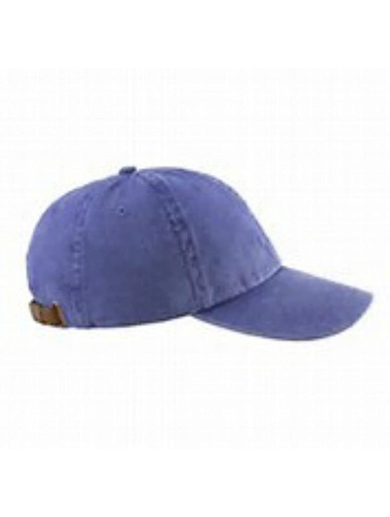 Baseball Caps Monogrammed 6-Panel Low-Profile Washed Pigment-Dyed Cap - Purple - C812IJQE9Z5 $24.05