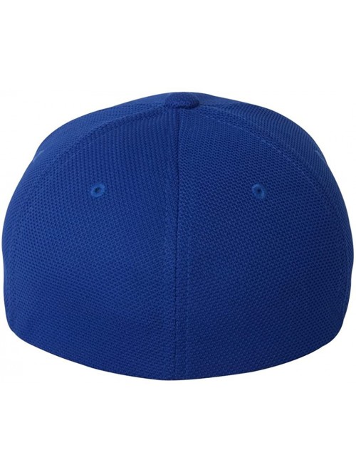 Baseball Caps Yp Ff Cool & Dry PIQ Mesh Cap - Royal Blue - CI112KCA2X7 $12.80