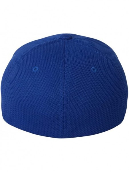 Baseball Caps Yp Ff Cool & Dry PIQ Mesh Cap - Royal Blue - CI112KCA2X7 $12.80