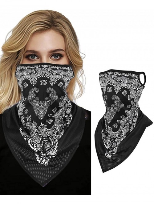 Balaclavas Fashion Bandanas 100% Cotton Paisley Print Head Wrap Scarf Wristband - Style 2 - CB1982YT7QI $13.64