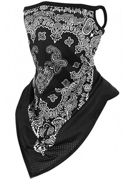 Balaclavas Fashion Bandanas 100% Cotton Paisley Print Head Wrap Scarf Wristband - Style 2 - CB1982YT7QI $13.64