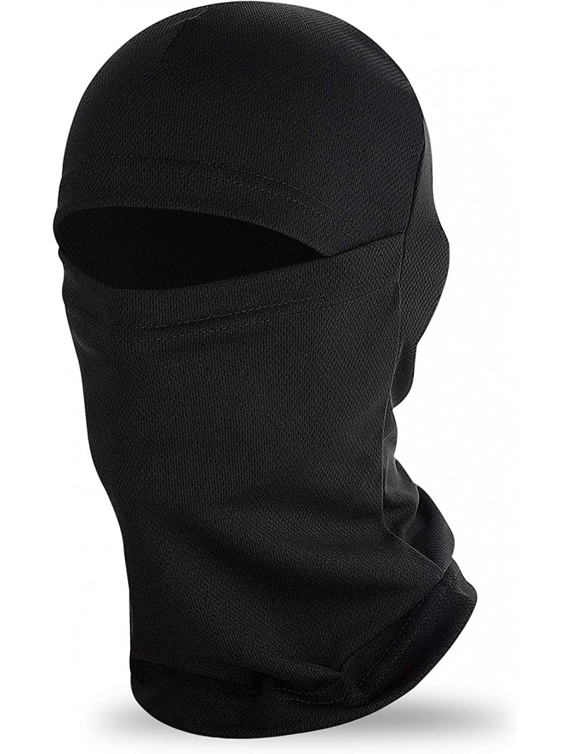 Balaclavas Ski Mens Military and Tactical Motorcycle Balaclava - Black - CY188NLH2K7 $16.06