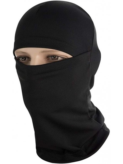 Balaclavas Ski Mens Military and Tactical Motorcycle Balaclava - Black - CY188NLH2K7 $16.06