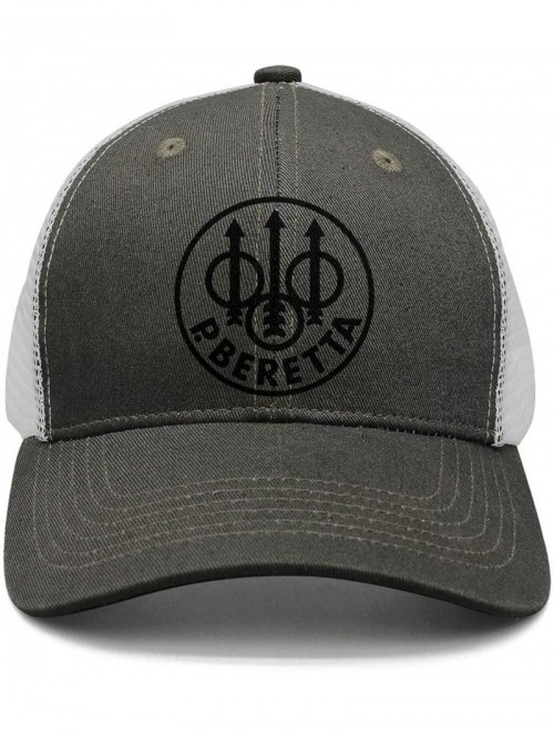 Baseball Caps Style Beretta-Logo- Snapback Hats Designer mesh Caps - Army-green-27 - CK18RD7EX62 $21.00