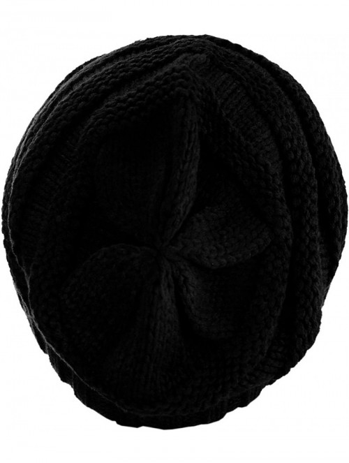 Skullies & Beanies Oversized Baggy Slouchy Thick Winter Beanie Hat - CP127Q5E5OP $17.47