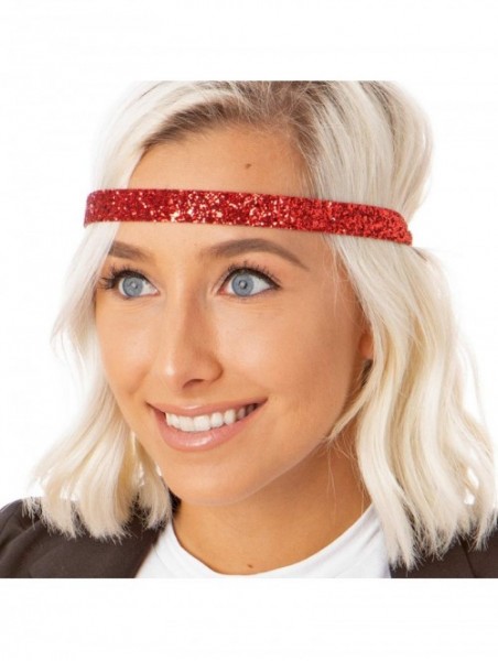 Headbands Cute Fashion Adjustable No Slip Hairband Headbands for Women Girls & Teens (Multi Flame Stitch 5pk) - CD119E7ADHV $...