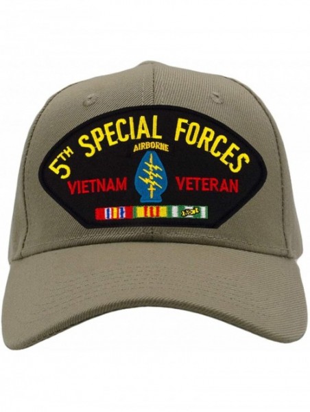 Baseball Caps 5th Special Forces - Vietnam War Veteran Hat/Ballcap Adjustable One Size Fits Most - Tan/Khaki - CN18OWXZ5LX $2...