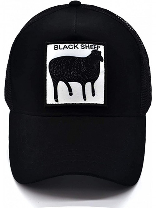 Baseball Caps Profile Baseball Trucker Adjustable Outdoor - Black Sheep - C118RTZ3ZYS $10.43