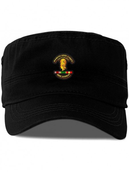 Baseball Caps US Womens Army Corps Vietnam Era Men Classics Cap Girl's Fashion Hat Hats - Black - CM18Z6UW784 $21.41