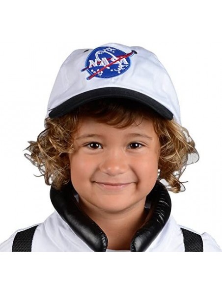 Baseball Caps Jr. NASA Astronaut Cap- Adjustable Youth Size- White/Black - White/Black - C71131C597P $17.57