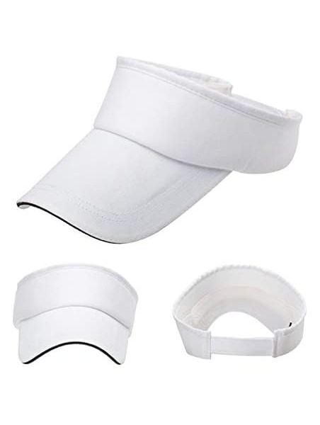 Sun Hats Men Women Summer Visor Sun Plain Hat Cap Sun Hat - Black - CN18QGEW0Y8 $12.04