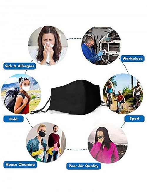 Balaclavas Men Women's Multi-Purpose Face Covers Co-ro-na-virus-Free-World-Map-2020- Face Mask with Adjustable Ear Loops - CH...