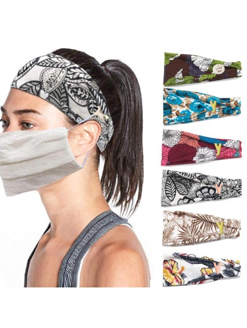 Headbands Heandbands Buttons Headwrap Protection Healthcare - Set 5-6 headbands - CZ1987ANQ9H $29.52