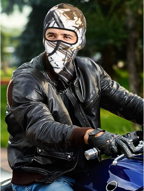 Balaclavas Balaclava Windproof Motorcycle Cycling Camouflage - CZ18X60LY3H $14.64