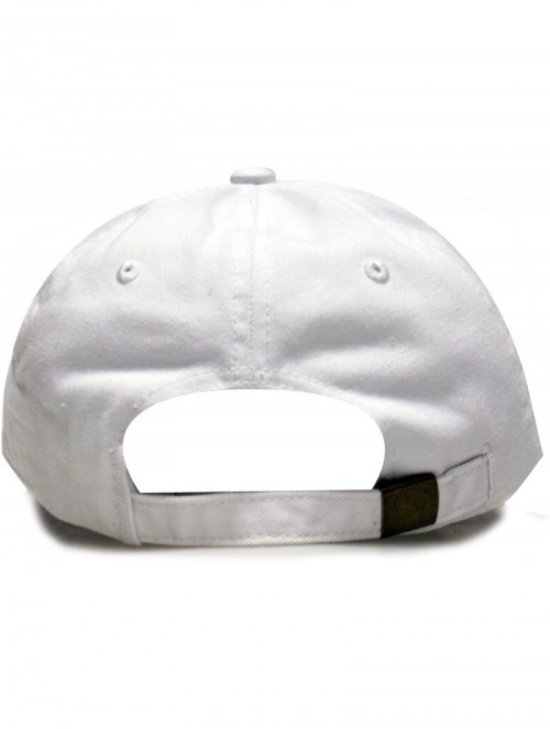 Baseball Caps Hotdog Cotton Baseball Dad Caps - White - CB12LQ2GBD7 $15.58