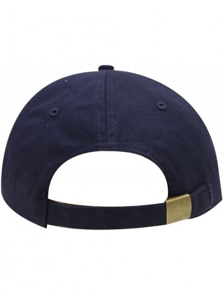 Baseball Caps Strawberry Cotton Baseball Dad Caps - Navy - C312M3Y17WR $13.05