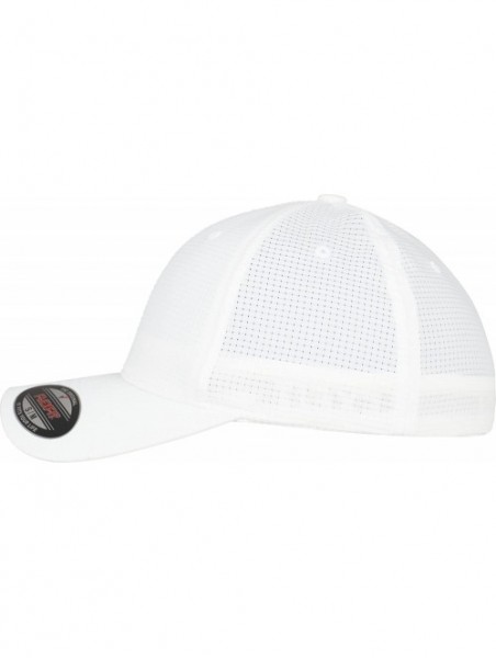 Baseball Caps Hydro-Grid Stretch Cap - White - CR18725729I $30.33