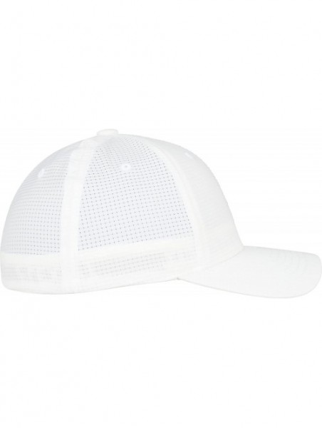 Baseball Caps Hydro-Grid Stretch Cap - White - CR18725729I $30.33